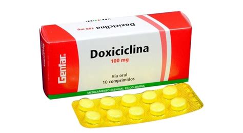 doxiciclina dosis